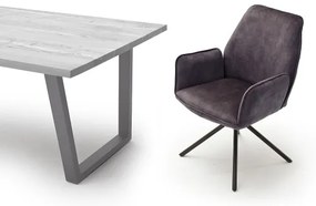 Set de 2 scaune de dining NEXORO, antracit