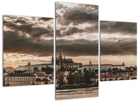 Tablou - Praga înnorită (90x60 cm)
