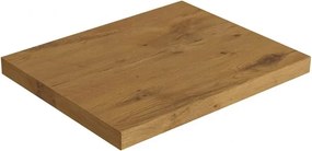 Blat pentru lavoar Rune Ottar 50x40 cm finisaj lemn stejar