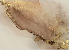 Tablou - Sclipici auriu (70x50 cm)