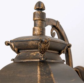 Orion - Aplică de perete pentru exterior AIKO 1xE27/60W/230V IP23 bronz/patină