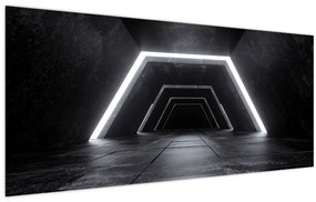 Tablou - Tunel futurist (120x50 cm)