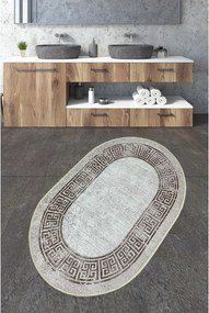 Covoraș de baie maro deschis 70x120 cm Arturo – Foutastic