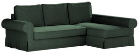 Husa canapea extensibila cu sezlong Backabro