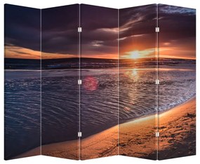 Paravan - Apus de soare (210x170 cm)