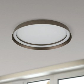 Plafoniera LED design circular MANTA D-45cm bronz