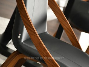 Scaun Lila K (negru + nuc). 1111105