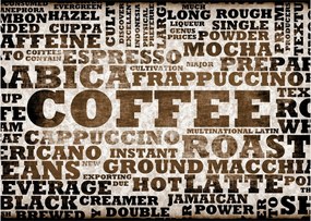 Tablou pe sticlă - Cafea (70x50 cm)