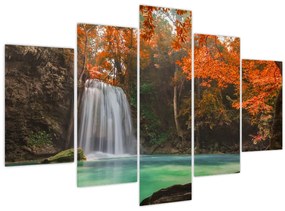 Tablou - Cascadă în Thailanda (150x105 cm)