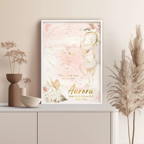 Sky Birth Poster PINK