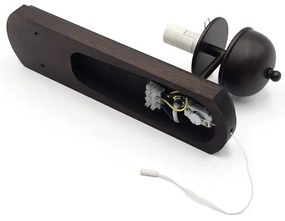 Aplică Brilagi COTTAGE 1xE14/40W/230V fag/maro