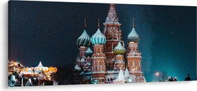 Tablou construcției din Rusia (120x50 cm)