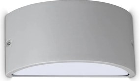 Aplica de perete iluminat exterior IP44 REX-2 AP1 GRIGIO