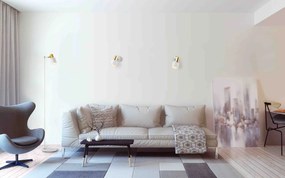 Aplica Spot modern design minimalist DORIA alb/alama