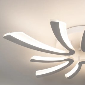 Lustră LED dimabilă aplicată Brilagi TWIST LED/55W/230V 3000-6500K alb + telecomandă