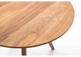 Set de 2 măsuțe de cafea VEYLOR, stejar