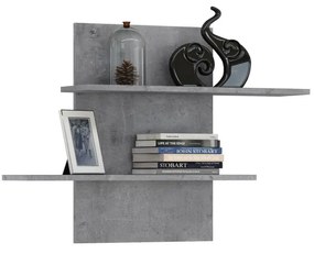 Mazzoni Raft suspendat SIMPLE Beton Millennium - DE PERETE PENTRU HOL