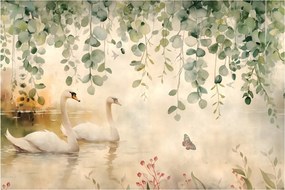 Tablou - Lac, acvariu (90x60 cm)