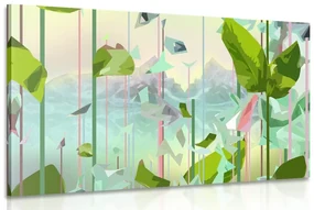 Tablou paradis abstract