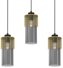 Lustră pe cablu GLAM 3xE27/60W/230V