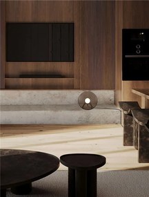 Lampa LED design ambiental Esti maro inchis