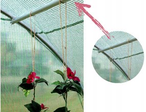 Solar de grădină 3x8m cu filtru UV PREMIUM