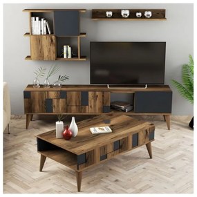 Set Mobila Living MADRID Antracit