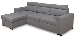 Coltar ext. Itaca insula stanga, Gri, 2300 x 1540 x 880 mm.