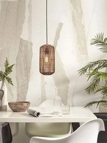 Lustra/Pendul eco din ratan Tanami tube L, nat