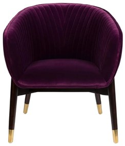 Fotoliu lounge catifea violet Dolly