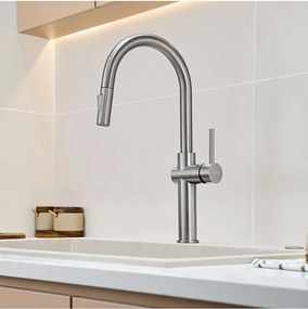 Baterie de bucatarie Rea Fresh High crom periat