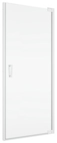 Usa batanta cu profil compensator, alb, 70 cm, instalare dreapta, Ronal Cadura 700 mm, Alb, Dreapta