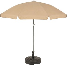 Bază parasolar rotundă, gri închis – suport umbrelă grădină stabil, pentru terasă și exterior