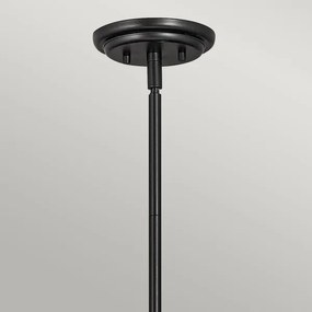Quintiesse QN-SOMERSET-P-O-BK - Pendul pe tijă SOMERSET, 1xE27/60W/230V, negru