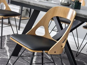 Scaun Alik (stejar negru + negru). 1110879