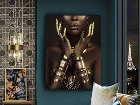 Tablou de perete decorativ Sombra y oro, 80x120cm