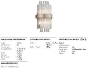 Aplica de perete LUX CHIME, design elegant