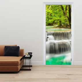 Fototapet pentru ușă - Cascadele (95x205cm)
