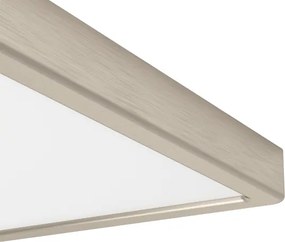 Eglo FUEVA-Z 901422-LED RGBW, plafonieră dimabilă cu sticlă fumurie, LED/17,8W/230V, 39x39cm, IP44, crom