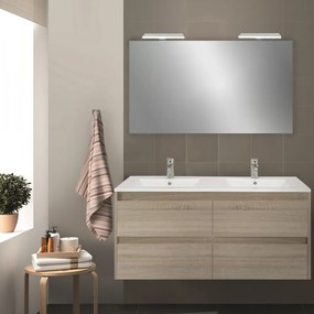 Mobilier complet de baie Porto Prime 120 în culoarea stejarului Sonoma