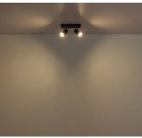 Spot Globo 57909-2 KAYDEN 2xGU10/25W/230V negru