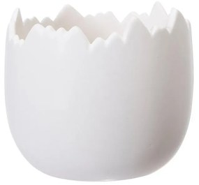 Set de 2 boluri albe din dolomit MONA