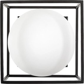 Aplica perete sau tavan pentru exterior IP44 Modane negru