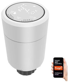 Cap termostatic 2xAA/3V Tuya Immax 07732L