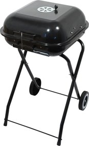 Grătar dreptunghiular pe cărbuni Cattar Trapani, 43 x 40 cm