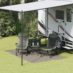 vidaXL Accesoriu pentru Cort Gri deschis Poliester 200 x 300 cm