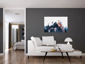 Tablou - Pădure, abstrecție (90x60 cm)