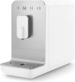 Espressor automat SMEG Collezione BCC11WHMEU, 1350 W, 19 bar, 1,4 l, 8 functii, Rasnita incorporata, Alb