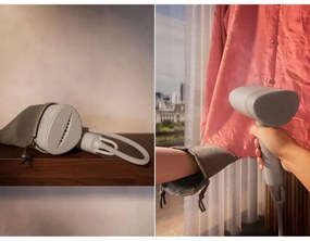 Aparat de calcat cu aburi AEG HS5-16UG, 1200W, 100 ml, 22 g/min, Maner pliabil, Gri