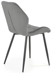 Scaun K453 velvet gri